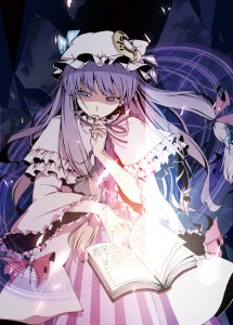 Rating: Safe Score: 0 Tags: patchouli_knowledge touhou User: Vetyt