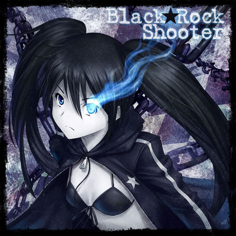 black_rock_shooter black_rock_shooter_(character) huke_style