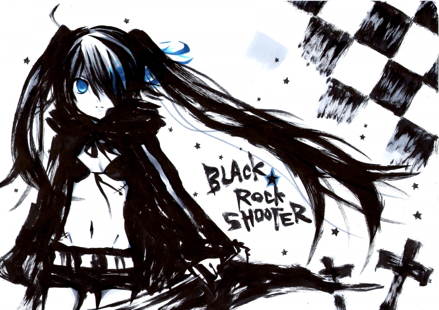 black_rock_shooter black_rock_shooter_(character) hi_res